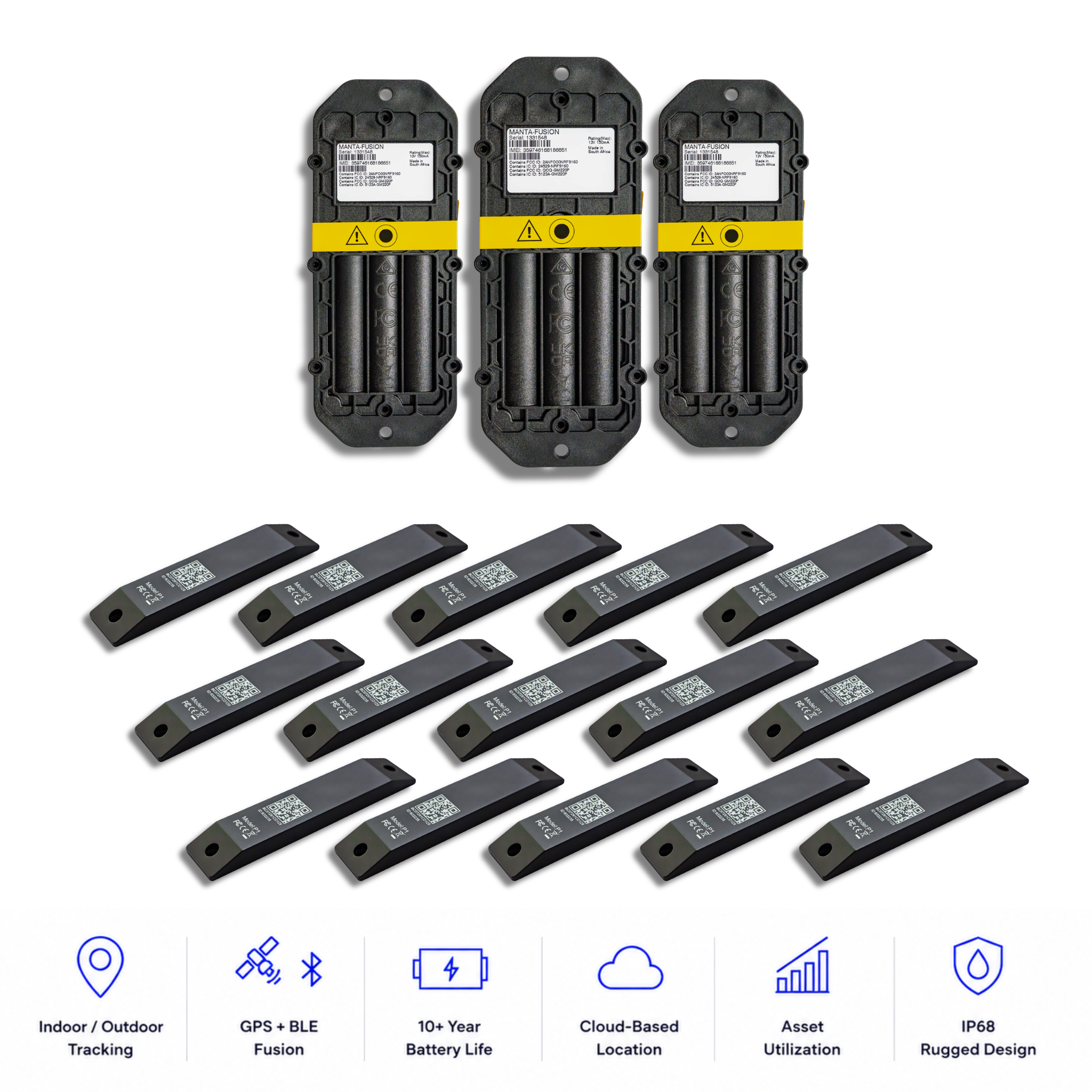 Pozyx GPS/BLE Pallet/Bin Kit (Incl. Platform License)